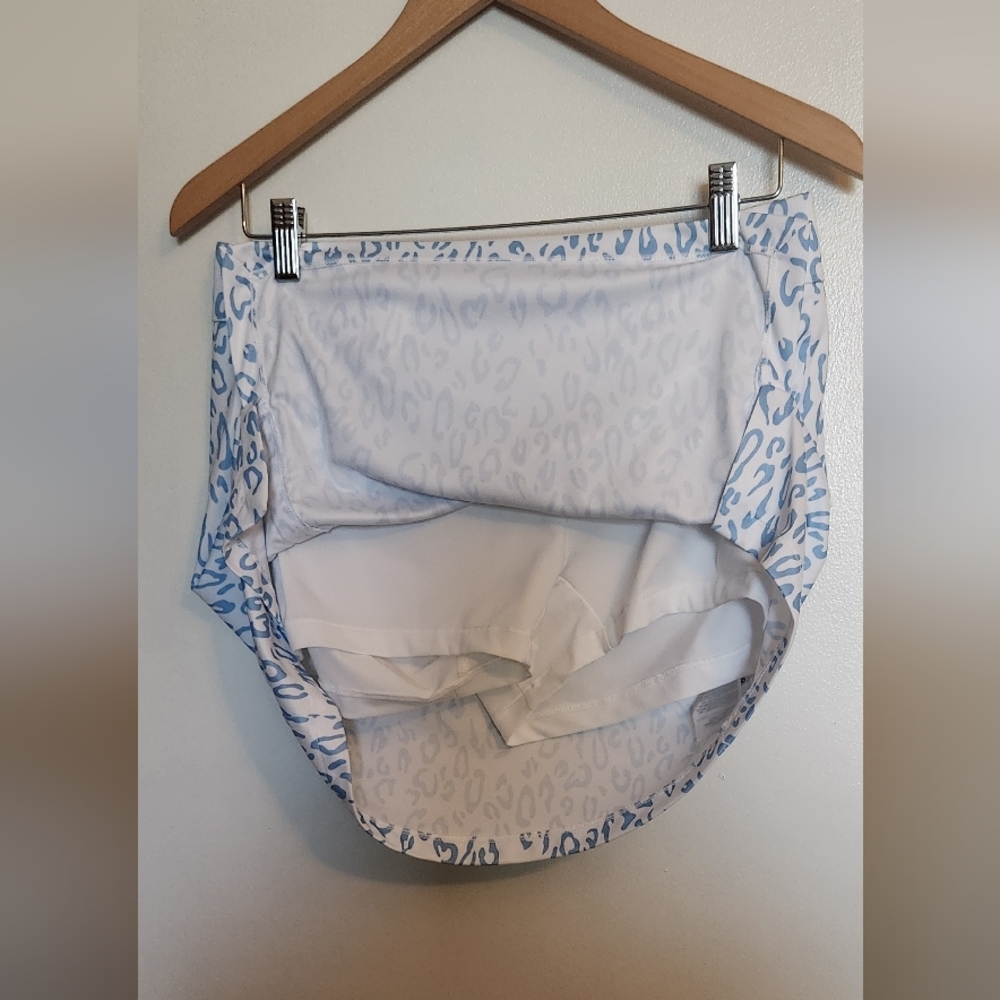 J.Lindeberg Blue and White Mini Golf Skort - Picture 9 of 9